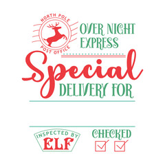 North pole post office over night express