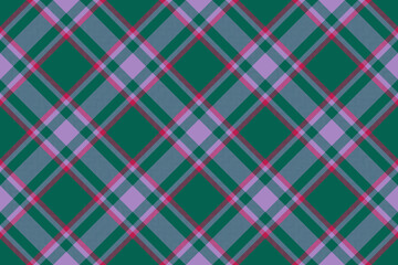 Pattern vector tartan. Fabric texture textile. Plaid check background seamless.