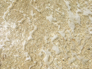 abstract sand of beach and soft wave background