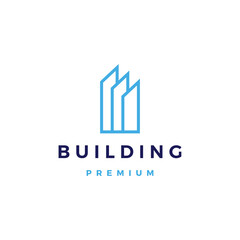 building logo vector icon illustration