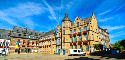 Fototapeta na wymiar Historic Tawn Hall of Dusseldorf in North Rhine-Westphalia, Germany