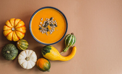 pumpkin on a wooden table