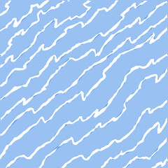 Abstract background with rough wavy lines pattern