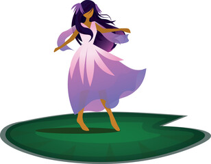 fairy tale princess dancing 