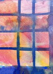 Watercolor Hand Painted Background 59