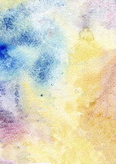 Watercolor Hand Painted Background 86