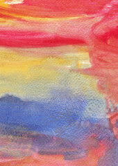 Watercolor Hand Painted Background 96