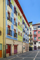 Street in Pamplona, Spain