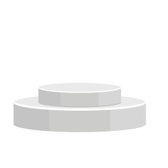 Podium Flat Design Shape (5)