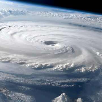 Hurricane From Space