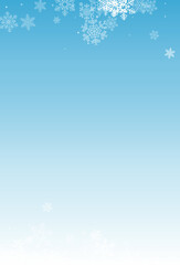 Fototapeta na wymiar Gray Snow Vector Blue Background. Holiday Silver