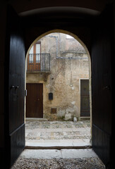 Street view in Erice.