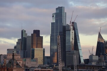 Obraz premium City of London skyline