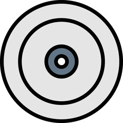 Dvd Disk Vector Icon
