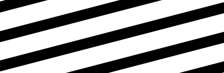 Obraz premium Black diagonal stripes on white background. Straight lines pattern for backdrop and wallpaper template. Realistic lines with repeat stripes texture. Simple geometric background, vector illustration