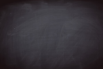 Abstract Chalk rubbed out on blackboard or chalkboard texture. clean school board for background or copy space for add text message.