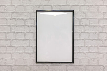 Portrait Frame Wall Bricks