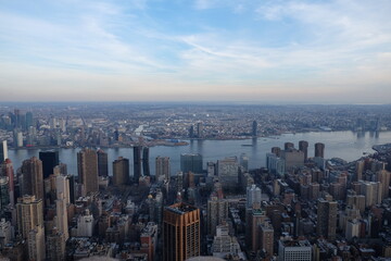 Fototapeta na wymiar New York sky line