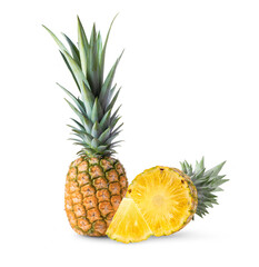 Pineapple isolated on trransparent png