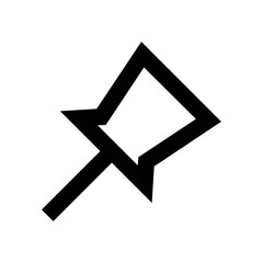 Pin Vector Icon