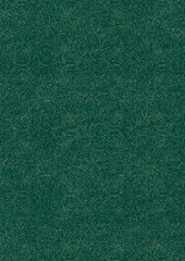 Fototapeta premium Hand-drawn unique abstract seamless ornament. Light green on a darker cold green background, with splatters of golden glitter. Paper texture. Digital artwork, A4. (pattern: p07-1e)