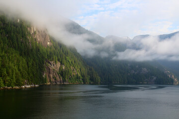 Misty Fiords National Monument in the Tongass National Forest, Alaska, United States 