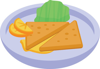 Tunisia lunch icon isometric vector. City travel. Arabic grand
