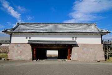 川北門・金沢城（石川県・金沢市）