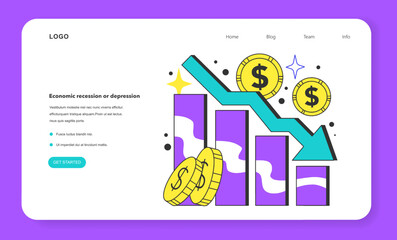 Economic recession or depression causes unemployment. Economic factor