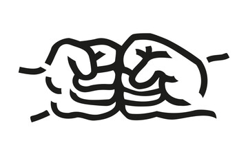 fists hands, together