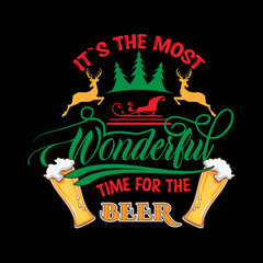 It`s the most wonderful time for the Beer - t-shirt © ar88design
