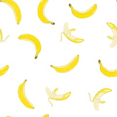 banana seamless pastel pattern