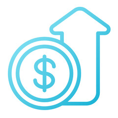 Icon object Profits Illustration for web, app