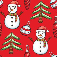 Christmas patterns background
