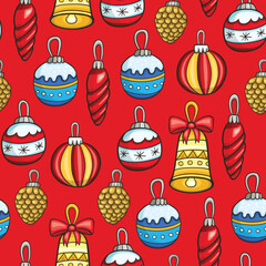 Christmas patterns background