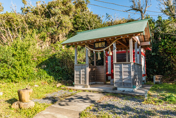 千葉県勝浦市 八幡岬公園の八幡神社