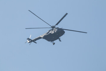 Fototapeta na wymiar Mil Mi-17V-5 of Royal Thai Army