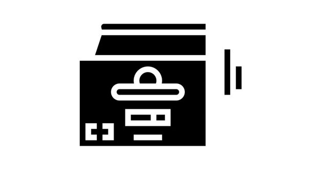 shotshell ammo glyph icon animation