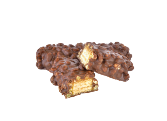 wafer chocolate on transparent png