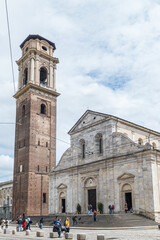 Fototapeta na wymiar The beautiful Duomo of Turin