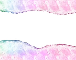 watercolor background in cold color