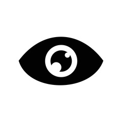 Obraz premium eye icon design. vision sign and symbol. optical vector illustration