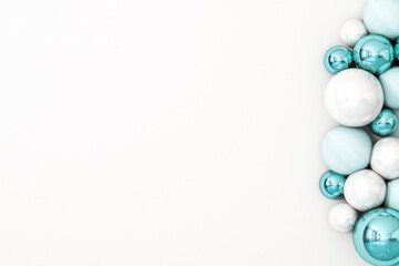 	
Festive golden photo frame against a white wall