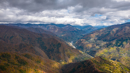 autumn in the mountains