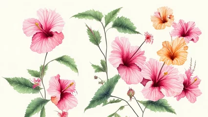 Tuinposter collage of flowers © Bellarosa