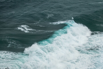 Big waves on the ocean