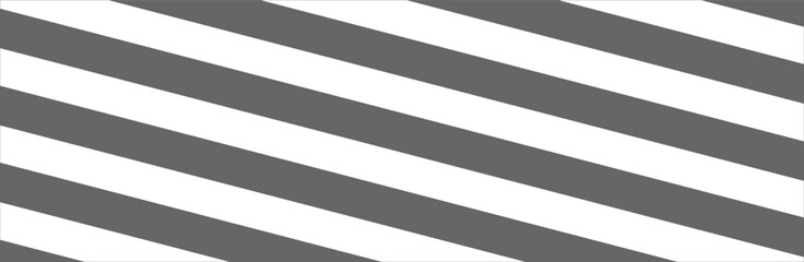 Grey diagonal stripes on white background. Straight lines pattern for backdrop and wallpaper template. Realistic lines with repeat stripes texture. Simple geometric background, vector illustration