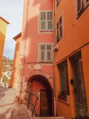 Crédence de cuisine en verre imprimé Villefranche-sur-Mer, Côte d’Azur Se balader dans les rues de Villefranche-sur-Mer