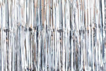 Abstract silver shiny festive background. Merry christmas and happy new year 2023