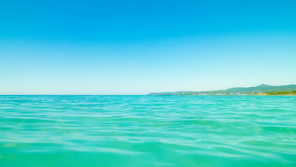 Obraz premium Sea coast in Vada, Tuscany, Italy.